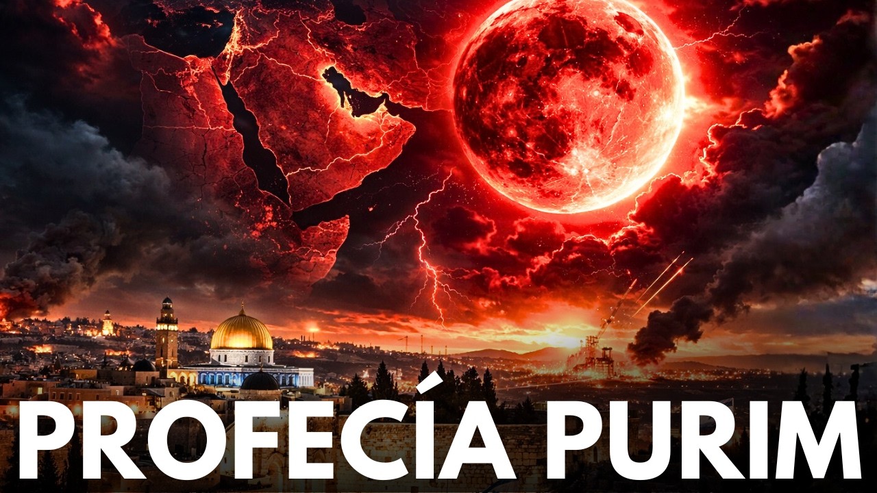 LUNA ROJA en PURIM: Trump, Israel e Irán Profetizados en la Biblia