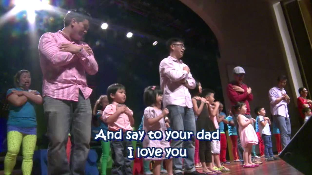 Children's Ministry Father's Day Dance Presentation // 20 & 21 June 2015