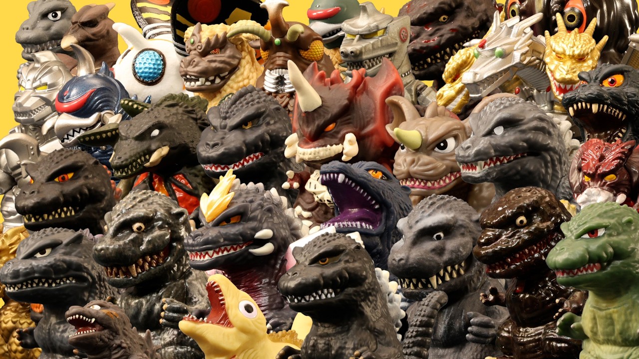 GODZILLA Soft Vinyl Puppet Mascot 3