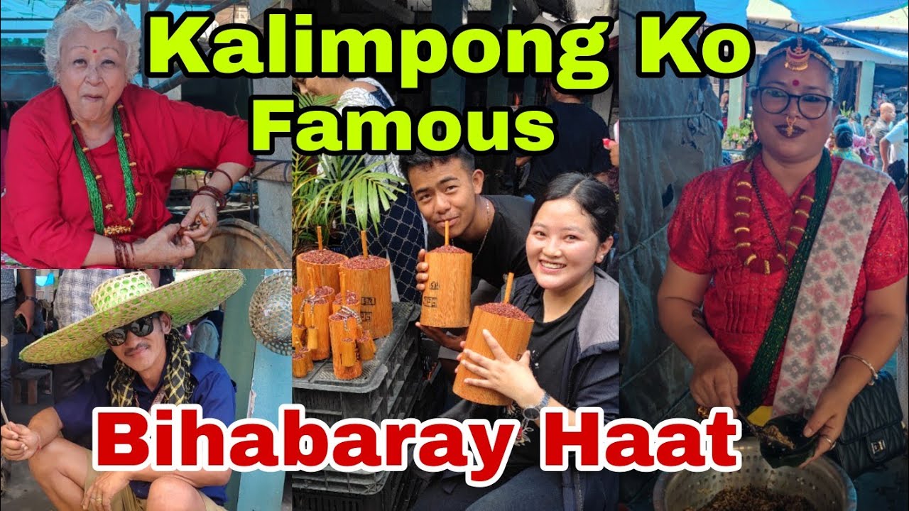 Kalimpong Ko Famous Bihabaray Haat. #thursdayhaatkalimpong #famoushaatkalimpong #traditionaldress