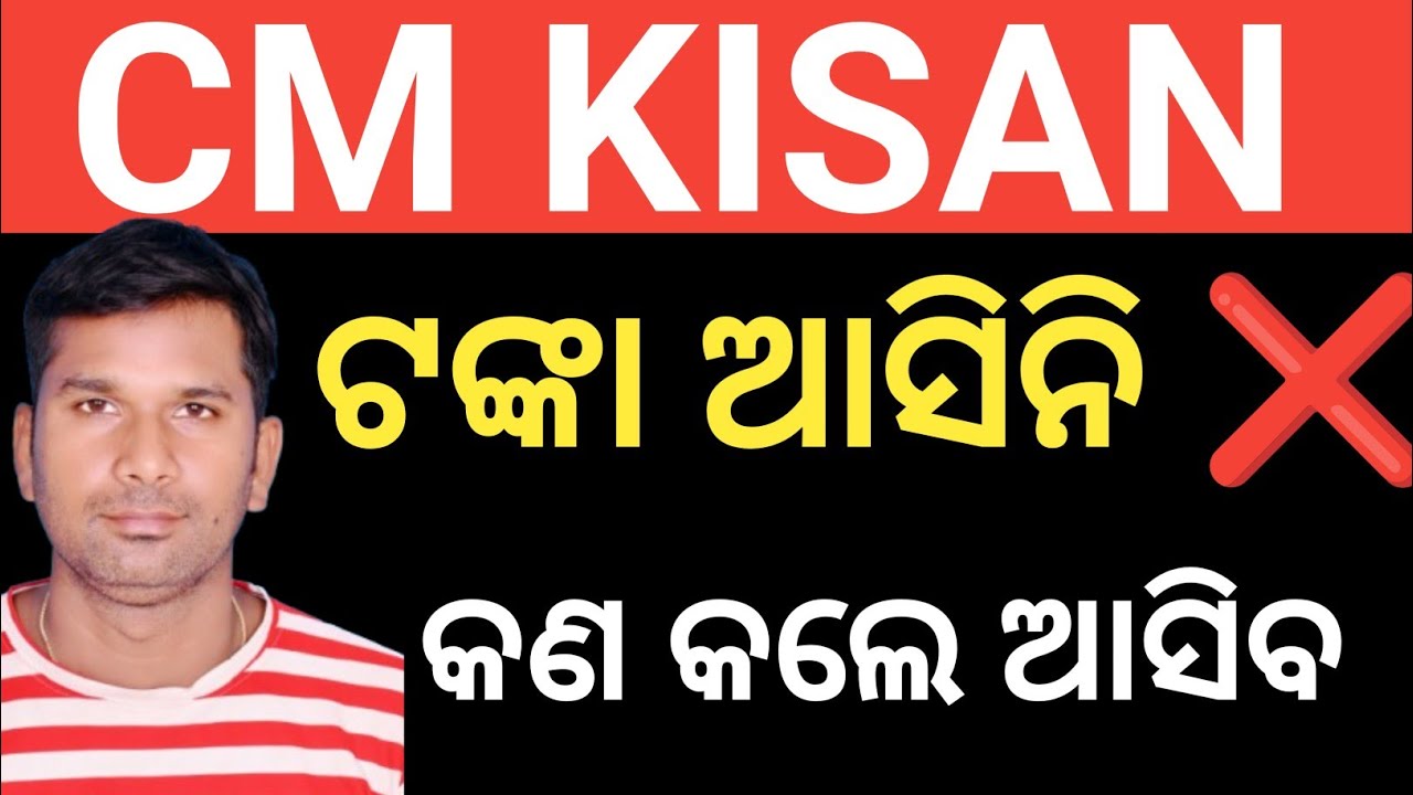 ଆଜି ପୁଣି CM KISAN ଟଙ୍କା ଏହି ମାନେ ପାଇବେ ✅Cm kisan Money transfer Today 5th installment cmkisan yojana