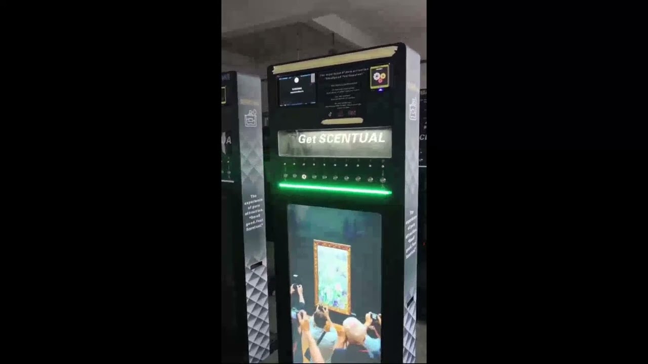 P10 High-Capacity Perfume Vending Machine 💡 Factory Operation Demo