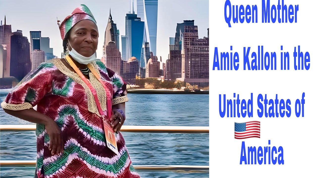 Sierra Leone cultural heroine Amie Kallon lands in the United States 🇺🇸