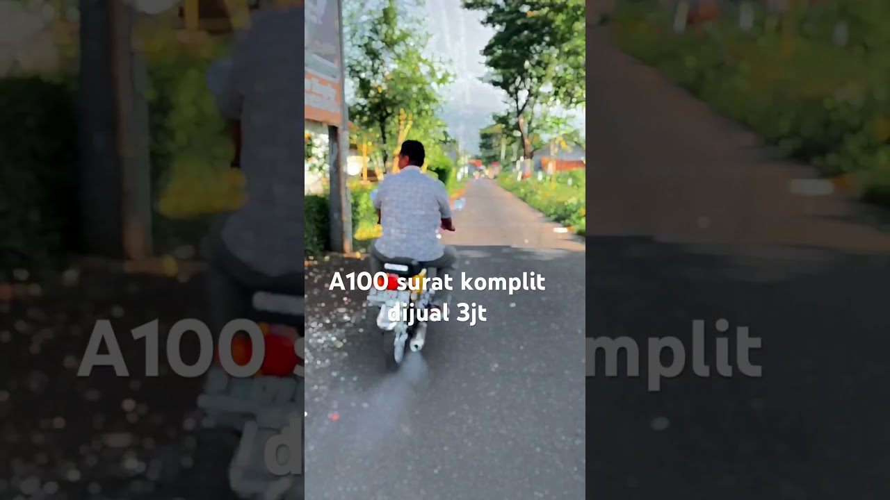 A100 surat lengkap th1972 dijual #fyp #viral #a100 #motor2tak #2tak