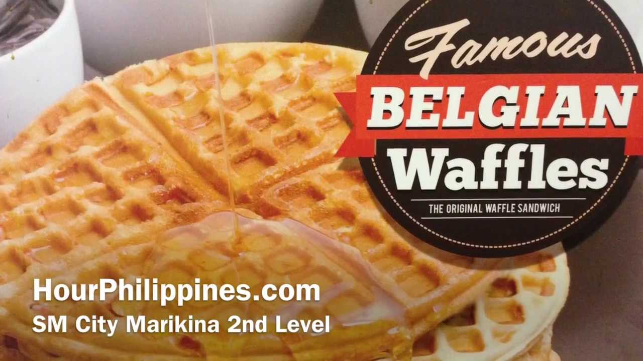 Famous Belgian Waffles SM City Marikina by HourPhilippines.com