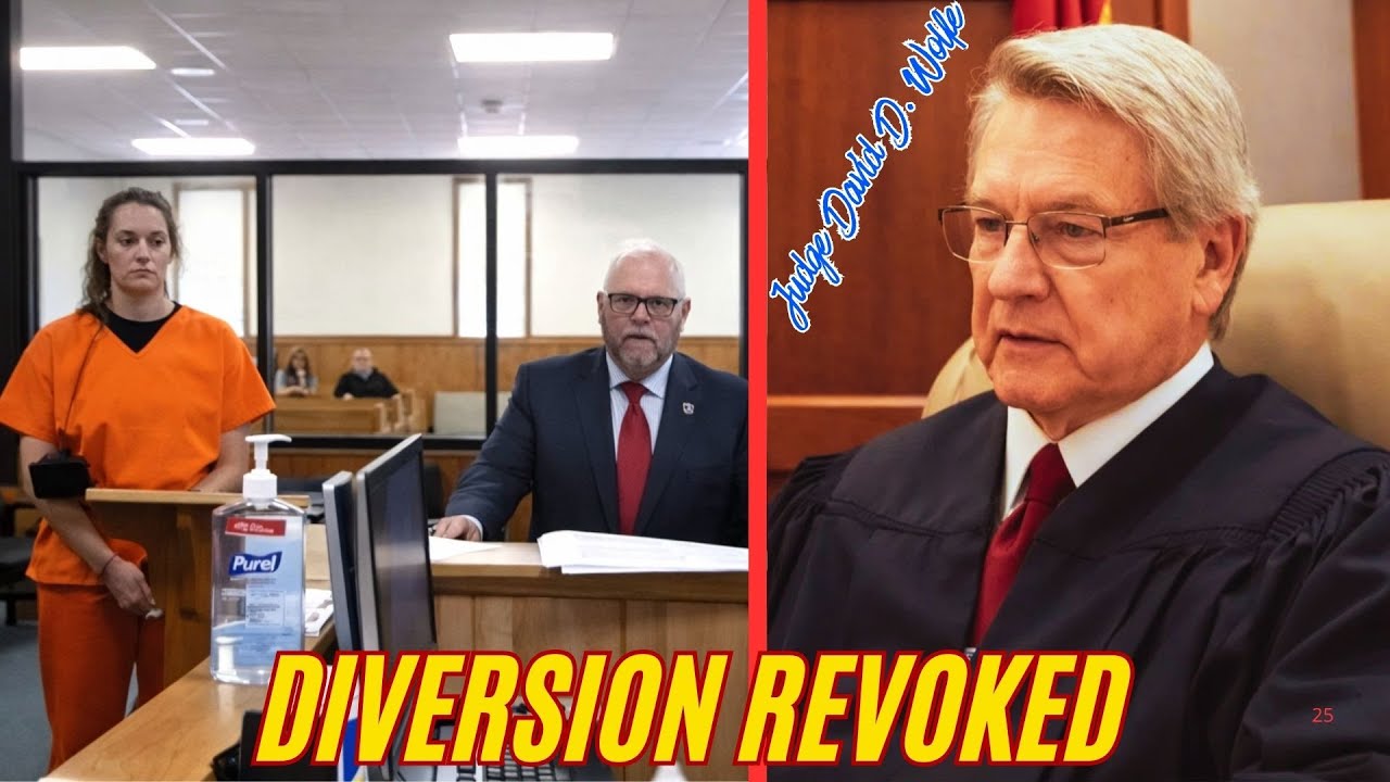 BREAKING: Judge David D. Wolfe Revokes Judicial Diversion — Case Reopened