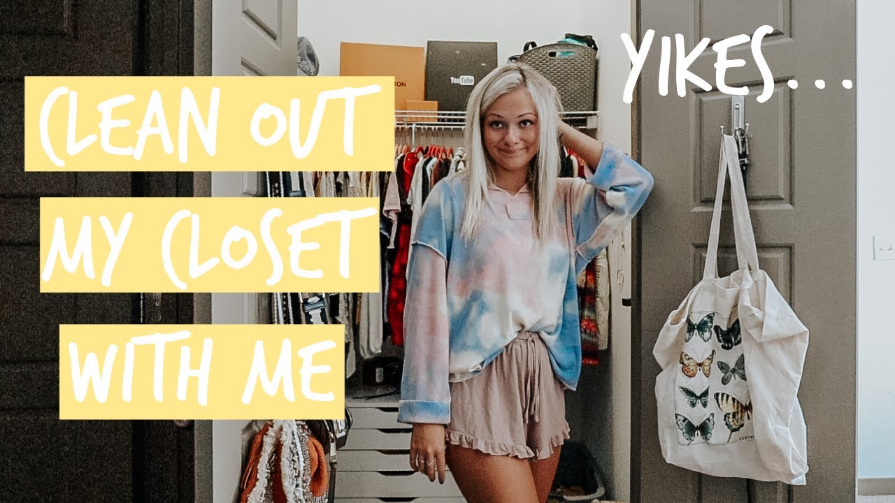 CLEANING OUT MY CLOSET | this is a mess