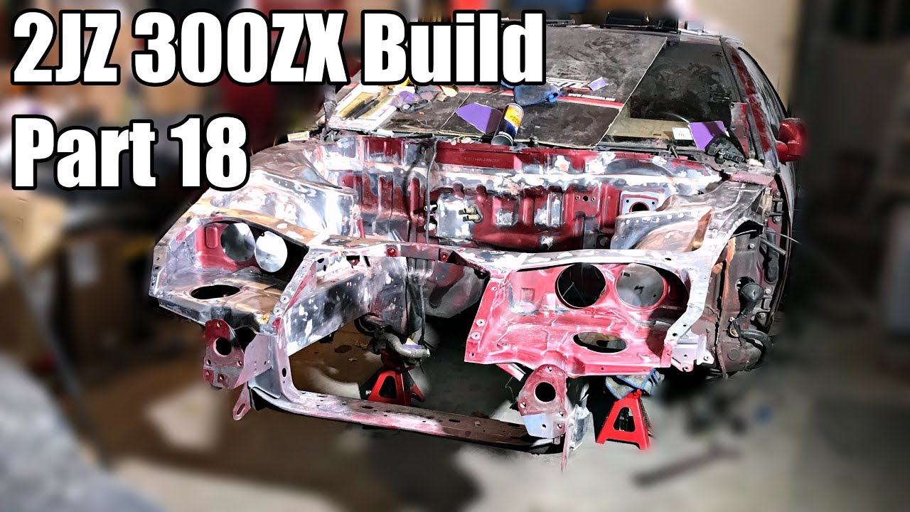 Проект «Зупра» готов к покраске! | Сборка 2JZ 300ZX, часть 18