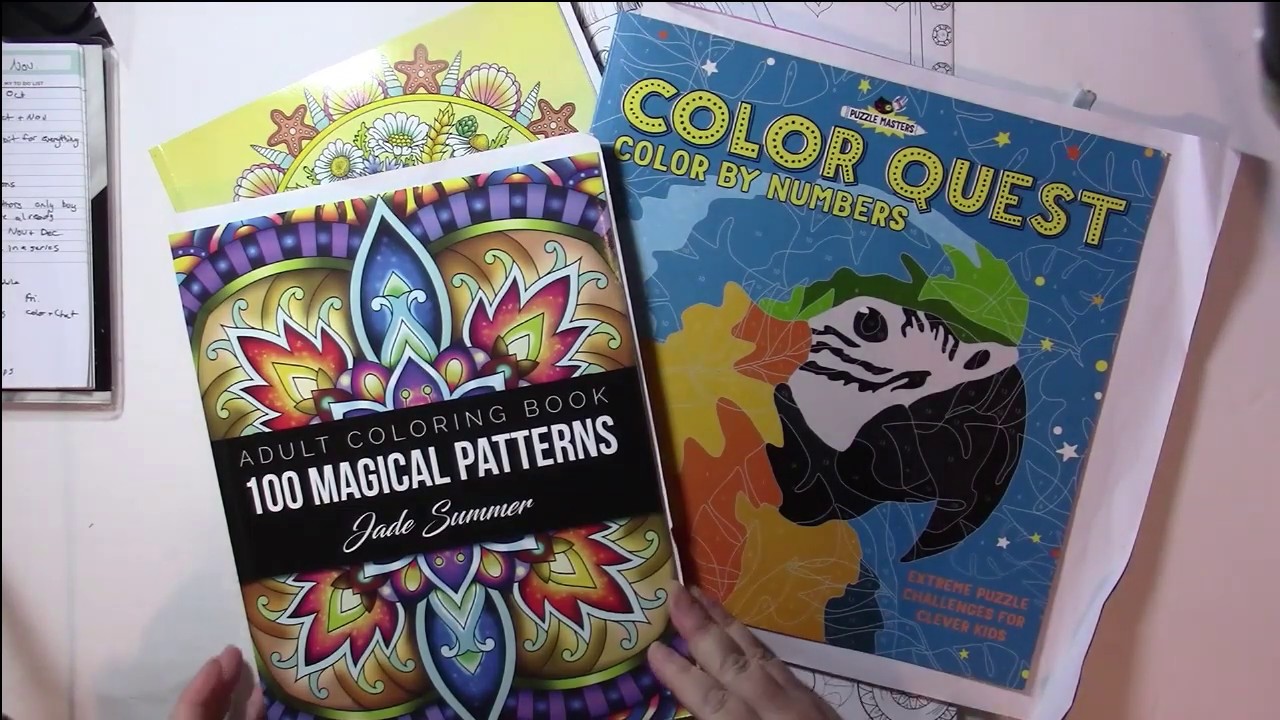 Finished Coloring Pages for Sept/19 Adult Coloring Books