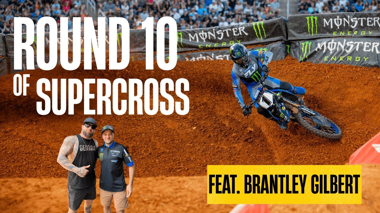 Birmingham Supercross: Brantley Gilbert&rsquo;s first race