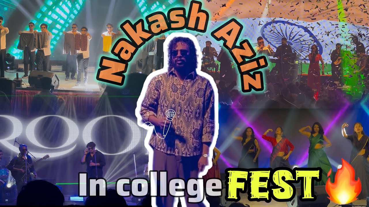 Medical College mai FEST//AmanTiwari//#nakashaziz #rooh #mbbscollege