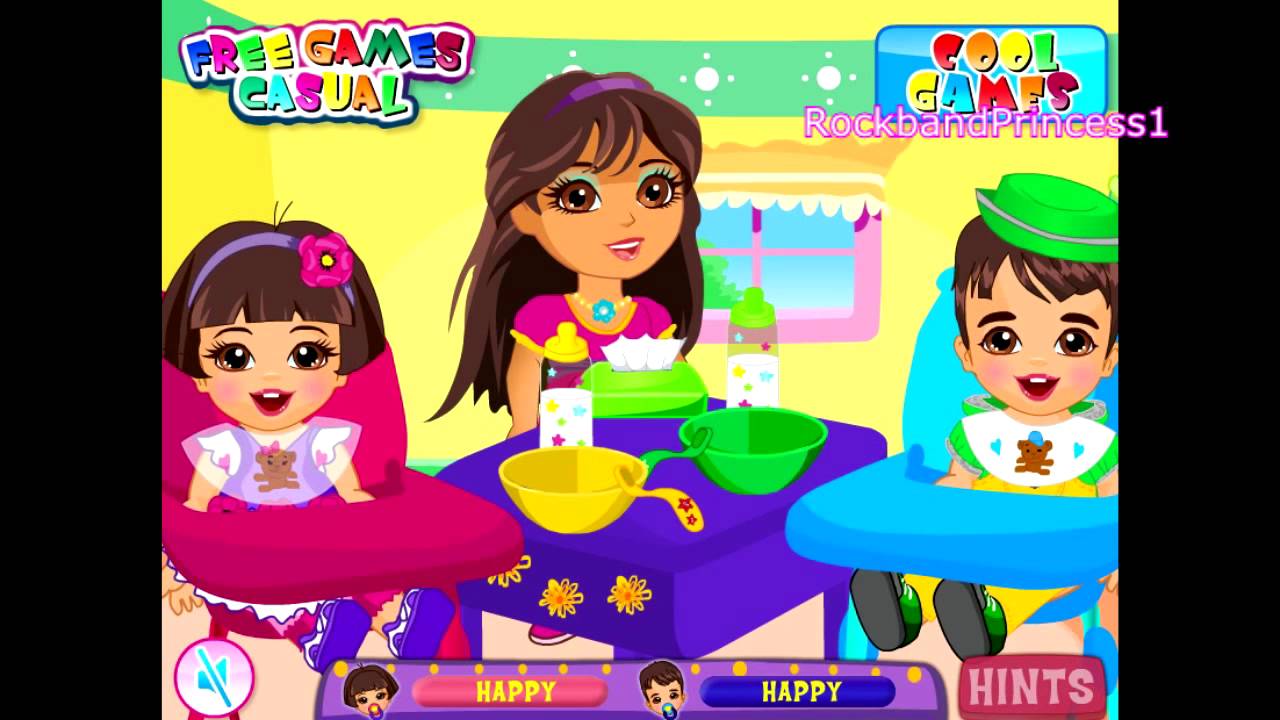 Dora The Explorer Games Online - Dora Babysitter Games Online