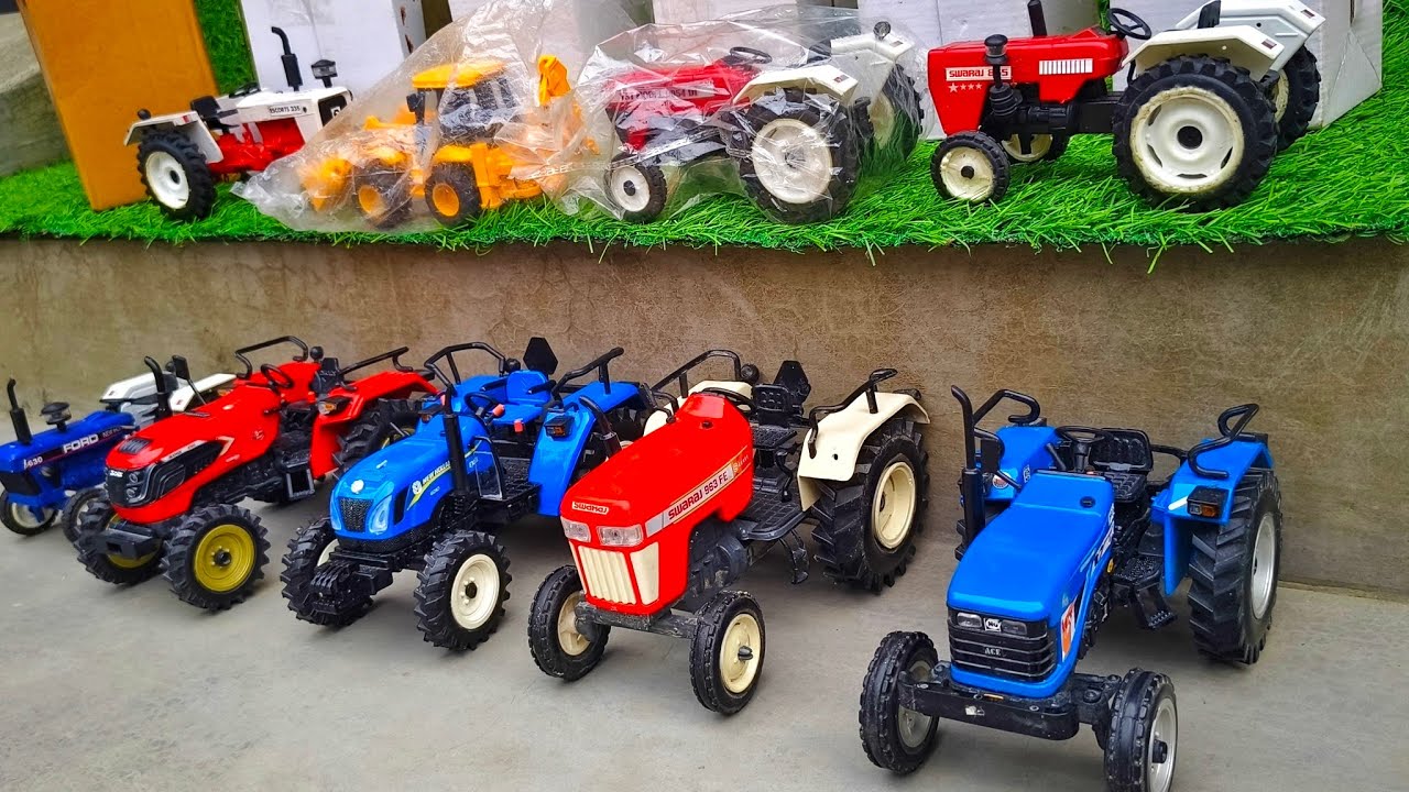 Tractor Unboxing video | Swaraj 963 FE ,New Holland , Eicher485 , Sonalika, Swaraj 855 | CS TOY 2 