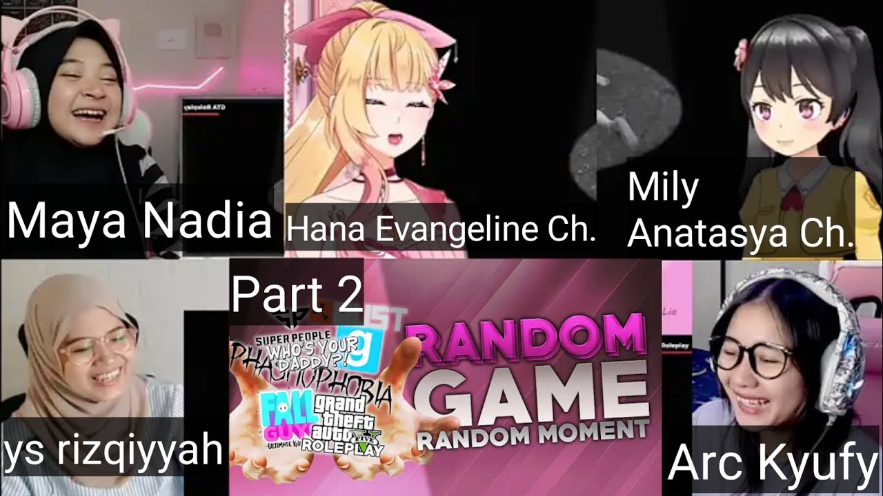 Reaction Mashup Milyhya Random Game Random Moment Part 2