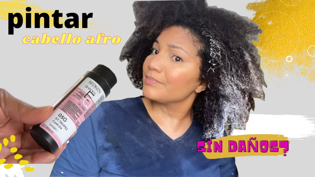 Pintar el cabello afro Sin daños?. Que son los tintes demipermanentes y como utilizarlo. Son buenos?