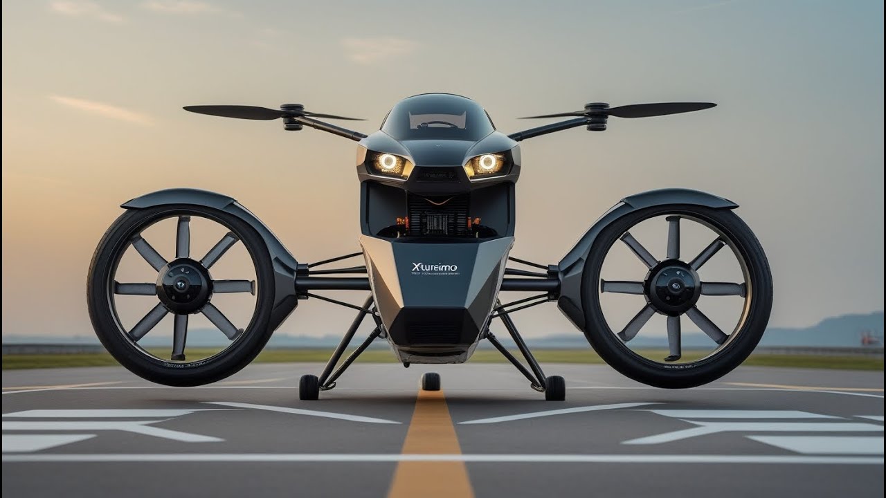 XTURISMO: The Real-Life Hoverbike from Japan!