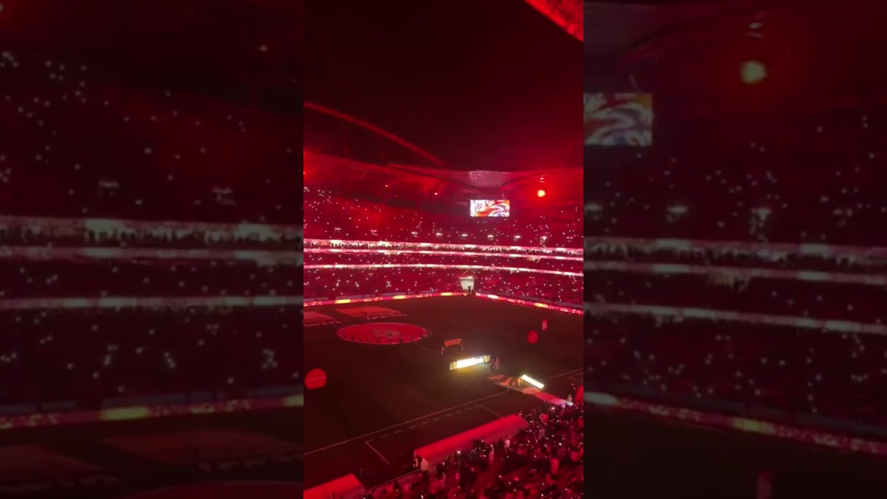 🤩 est&aacute;dio da Luz Benfica #stadium #light #show #epluribusunum