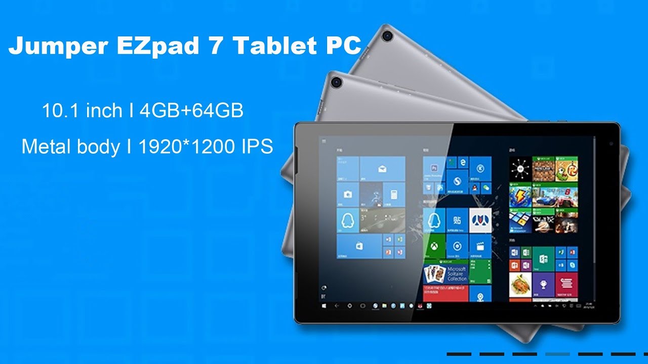 Jumper EZpad 7 Unboxing Video View