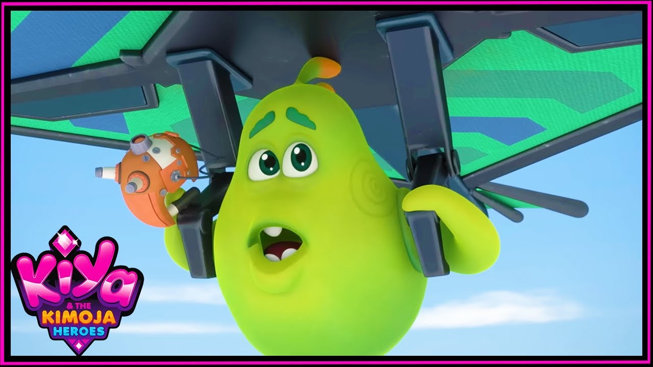 The Best Sky Battles (Compilation) | Kiya & the Kimoja Heroes | Cartoons For Kids