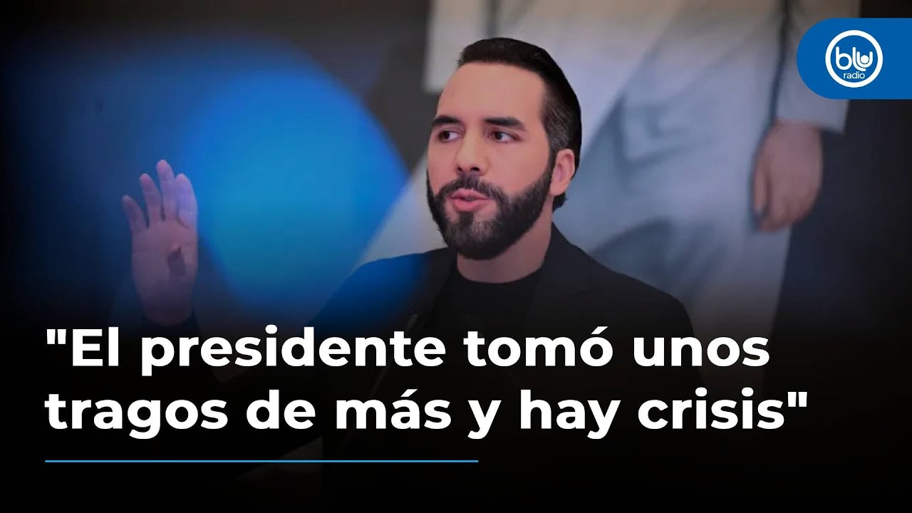 Bukele critica a Petro: 