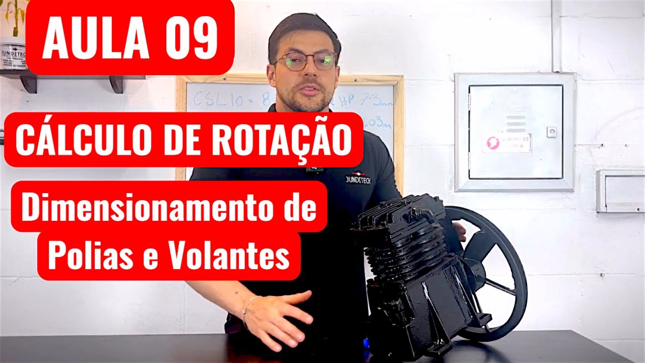 AULA 9 – Como Calcular a Rotação e Dimensionar Polias do Compressor