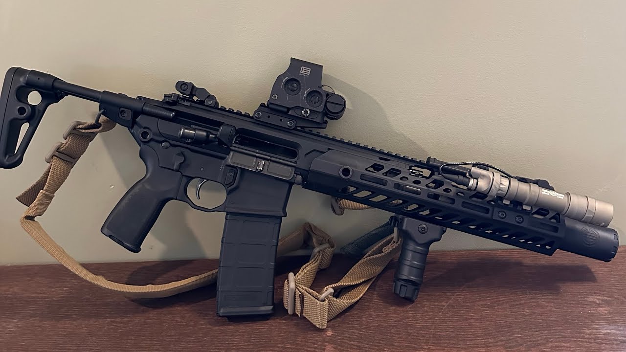 Sig Sauer MCX with Sig Sauer SLH 300ti