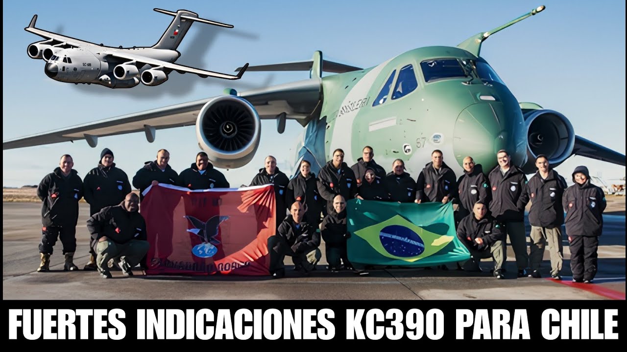 ¿KC-390 en Chile? Fuertes Indicios Apuntan a un Negocio Estratégico con Embraer