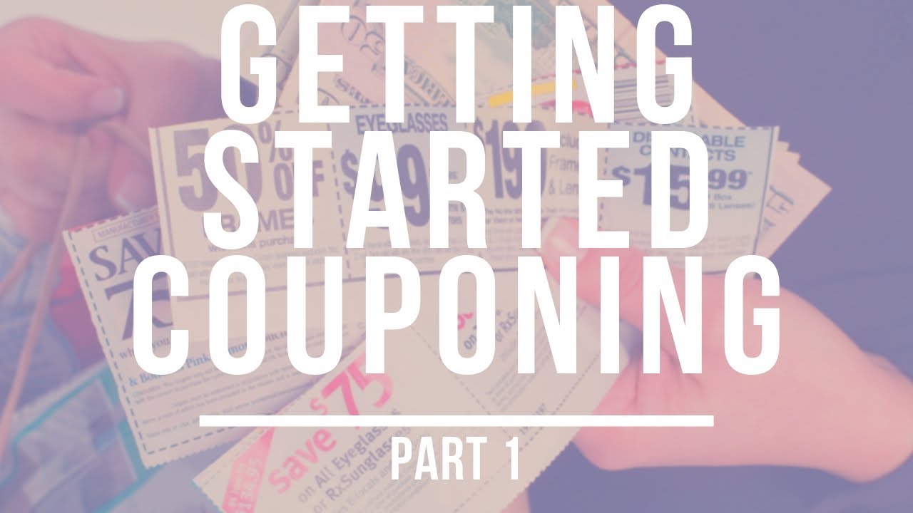Introduction to Couponing: Getting Started Part 1