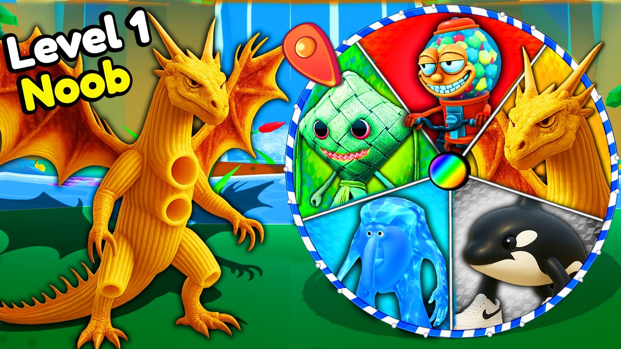 Wheel Picks EVERY COLOR BRAINROT in Brainrot Evolution!