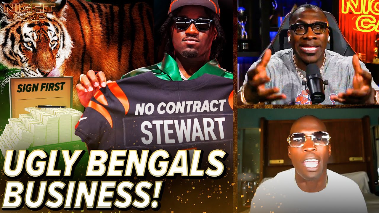 Shannon Sharpe GOES OFF on the Bengals for doing BAD BUSINESS with rookie Shemar Stewart! | Nightcap
