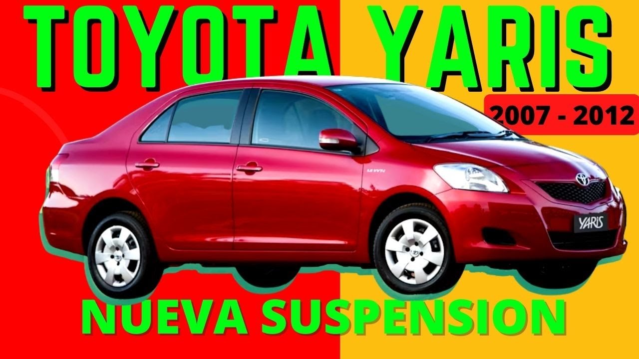 ✅COMO CAMBIAR AMORTIGUADORES TRASEROS DE TOYOTA YARIS SEDAN (2006 - 2012)