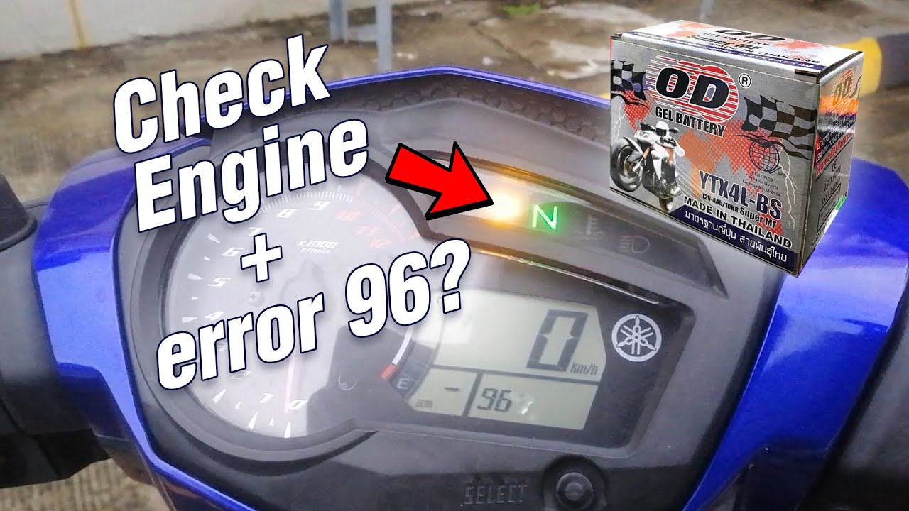Error 96 sa Sniper 150? Battery Lang Pala ang Problema!