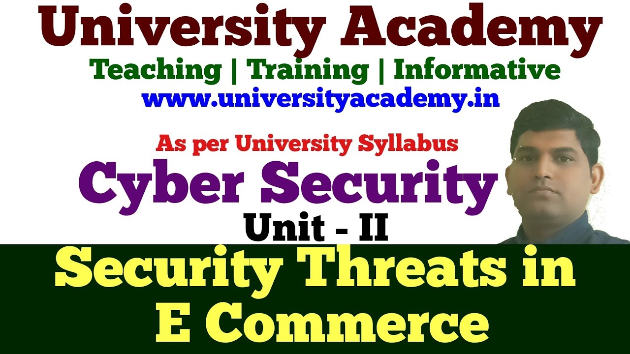 CS13: Security Threats to E Commerce|What is E Commerce|E cash system |What is Credit and Debit Card