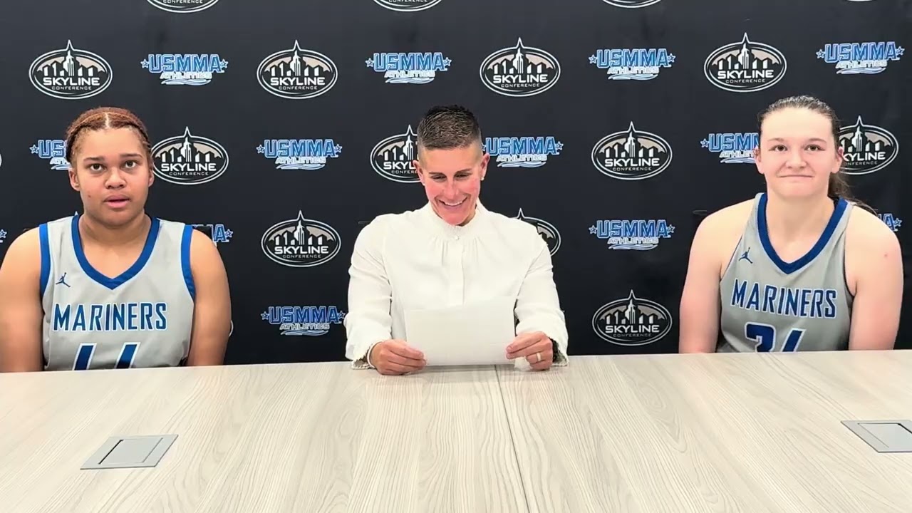 USMMA Postgame Press Conference vs Mount St. Mary (2026 Skyline Semis - 2/27/26) 