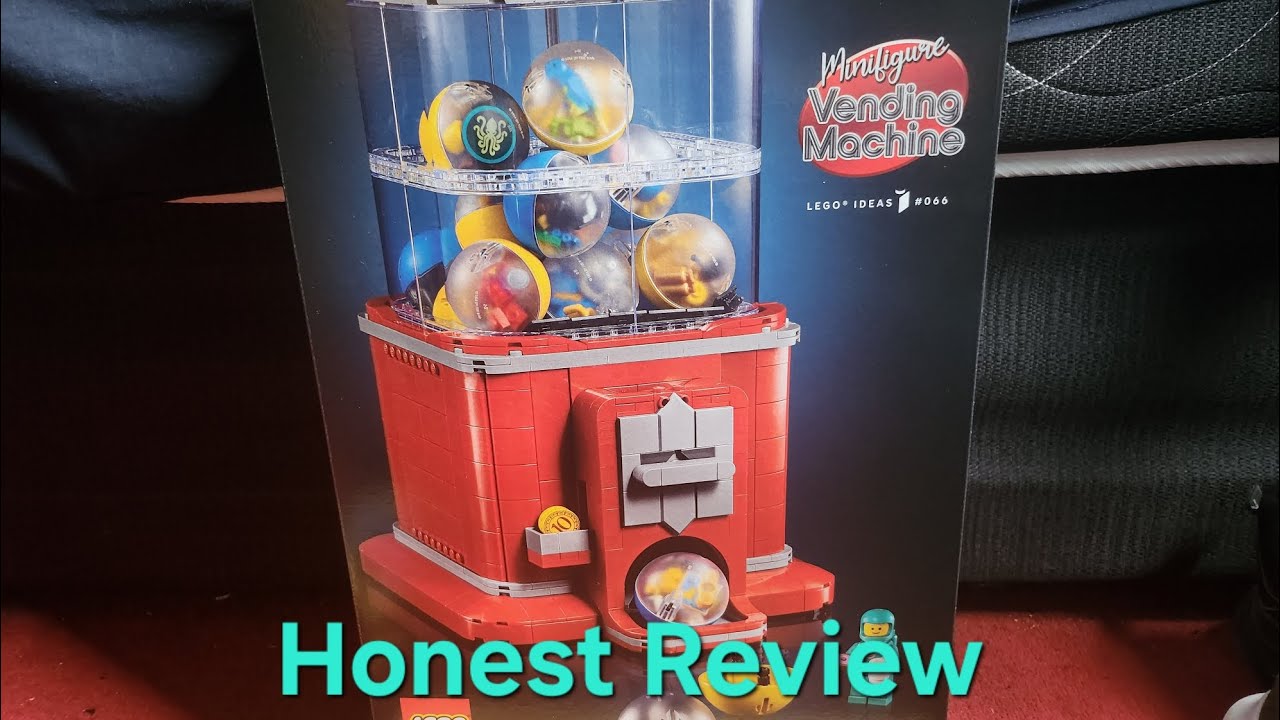 Lego Ideas: 21358 Minifigure Vending Machine Honest Review 