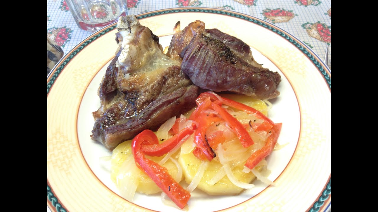 Falda de ternera al horno