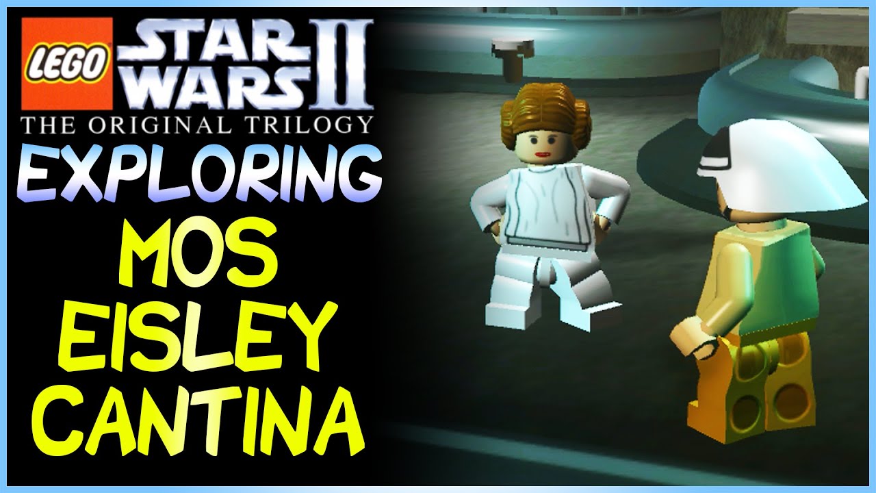 Исследуя миры LEGO Hub | Кантина Мос-Эйсли (LEGO Star Wars II: The Original Trilogy)