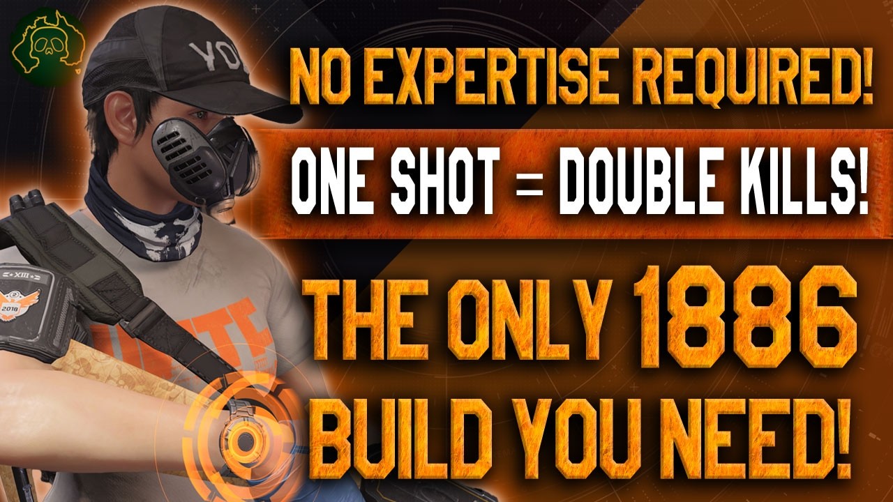 ONE SHOT = DOUBLE KILLS😮The BEST 1886 BUILD! NO EXPERTISE REQUIRED! Division 2 #thedivision2 #pve