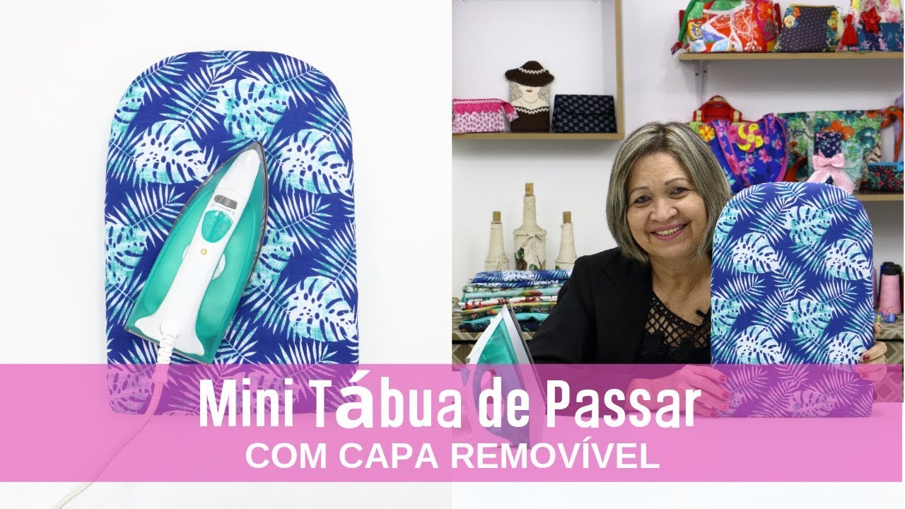 APRENDA COMO FAZER MINI TÁBUA DE PASSAR - PASSO A PASSO -FÁCIL DE FAZER - DIY - MINI IRONING BOARD