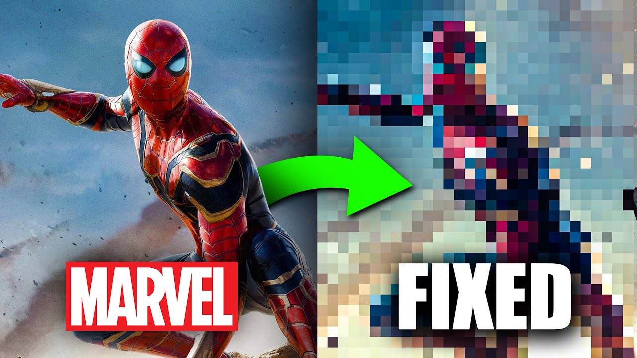 Я только что сделал постер «Человека-паука» лучше, чем MARVEL?