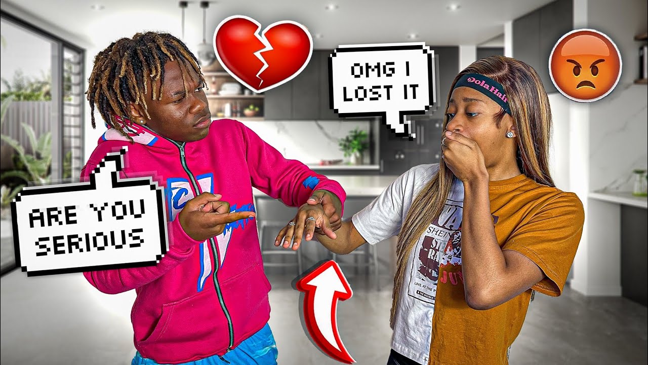 I TOLD AARON I LOST MY PROMISE RING ! *bad idea*