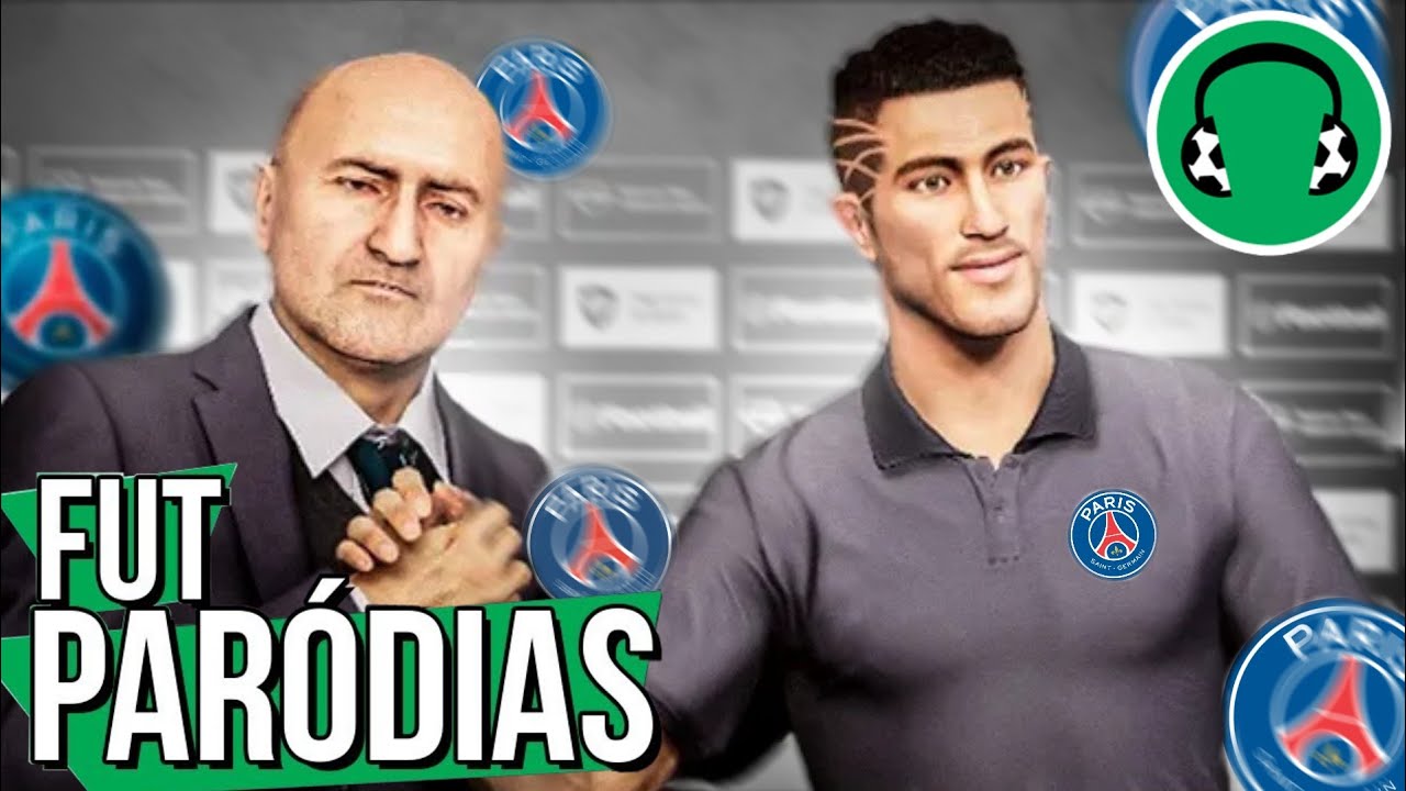 ♫ LUCAS CHEGA NO PSG! FutParódias Versão YouTubers de PES! (Lucas Cordeiro)