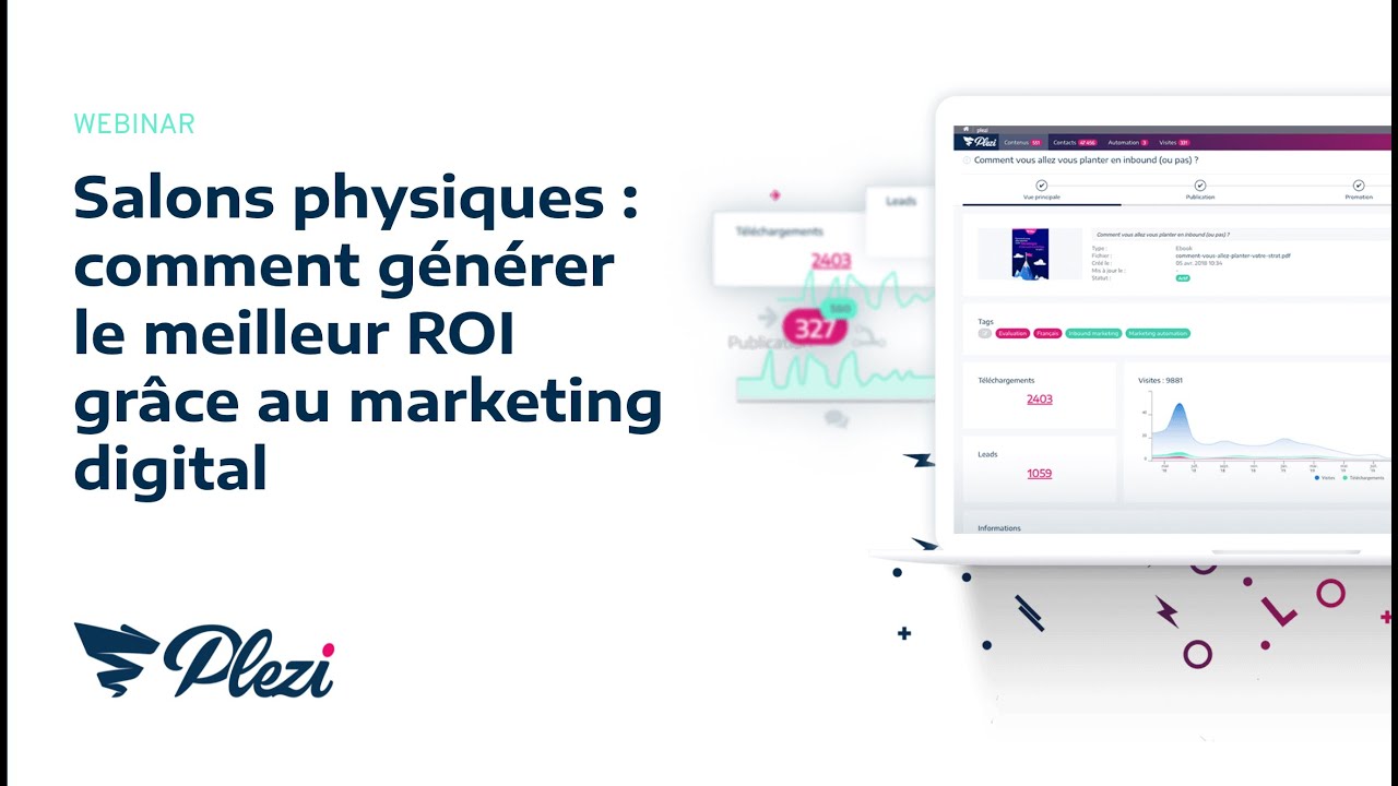 Webinar : Comment générer le meilleur ROI de ses salons grâce au marketing digital ?