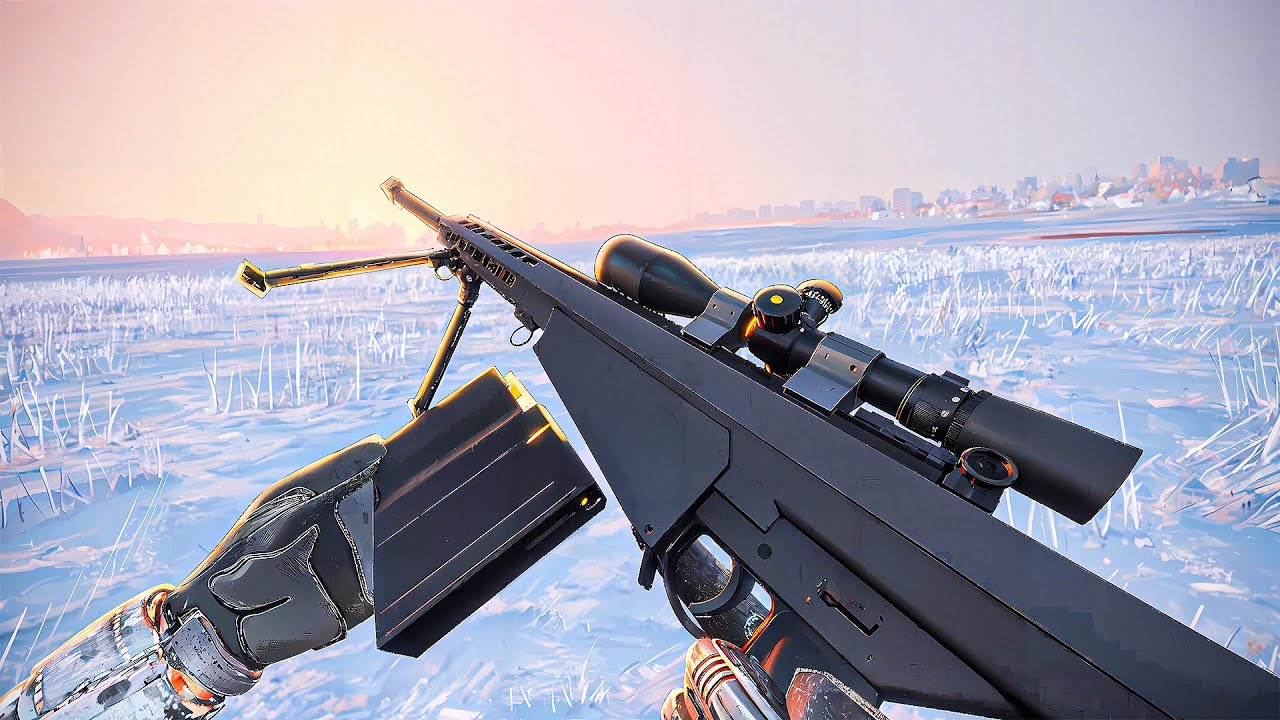 Un SNIPER DESTRUCTEUR dans la NEIGE... (Arma Reforger)