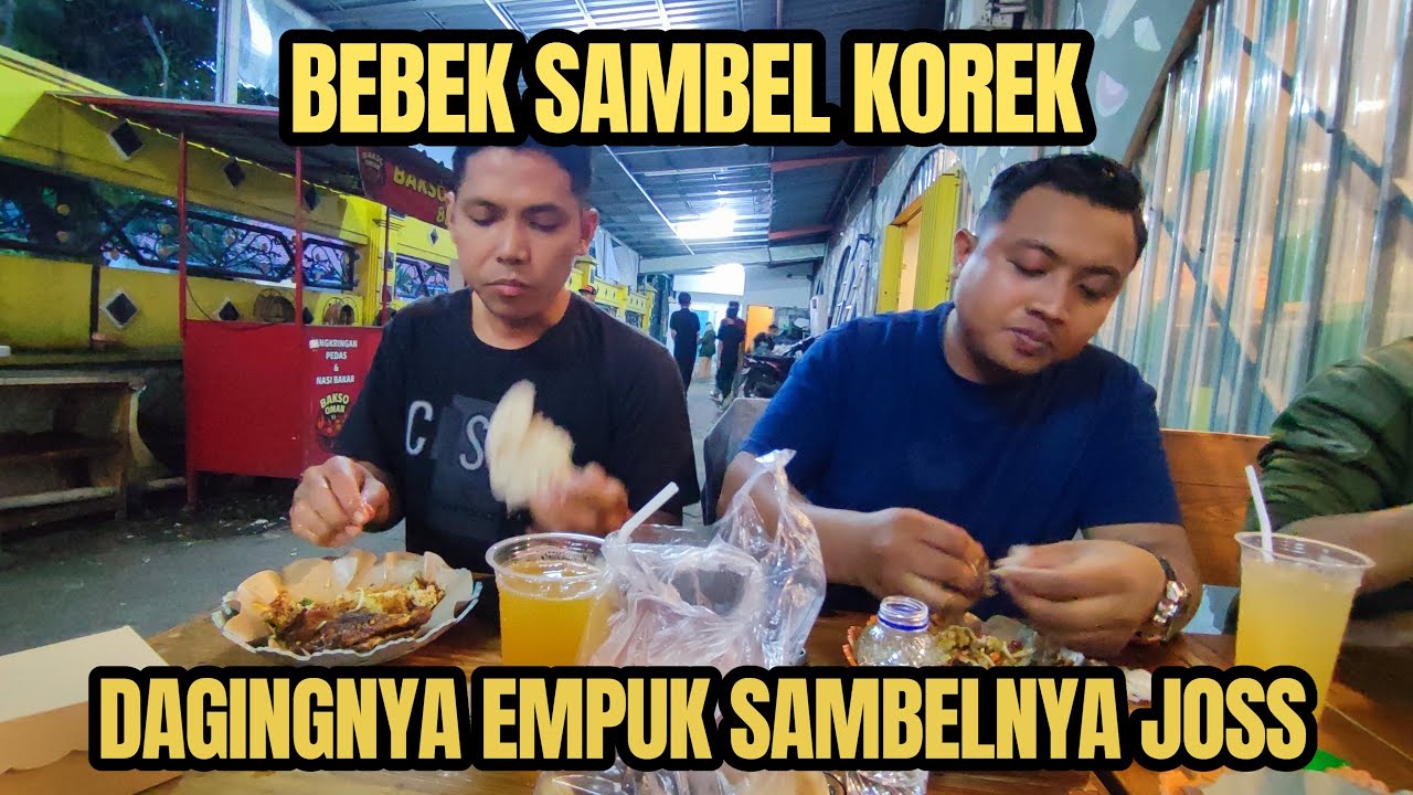 Bebek Sambel Korek || Dagingnya Ngeprull❗❗