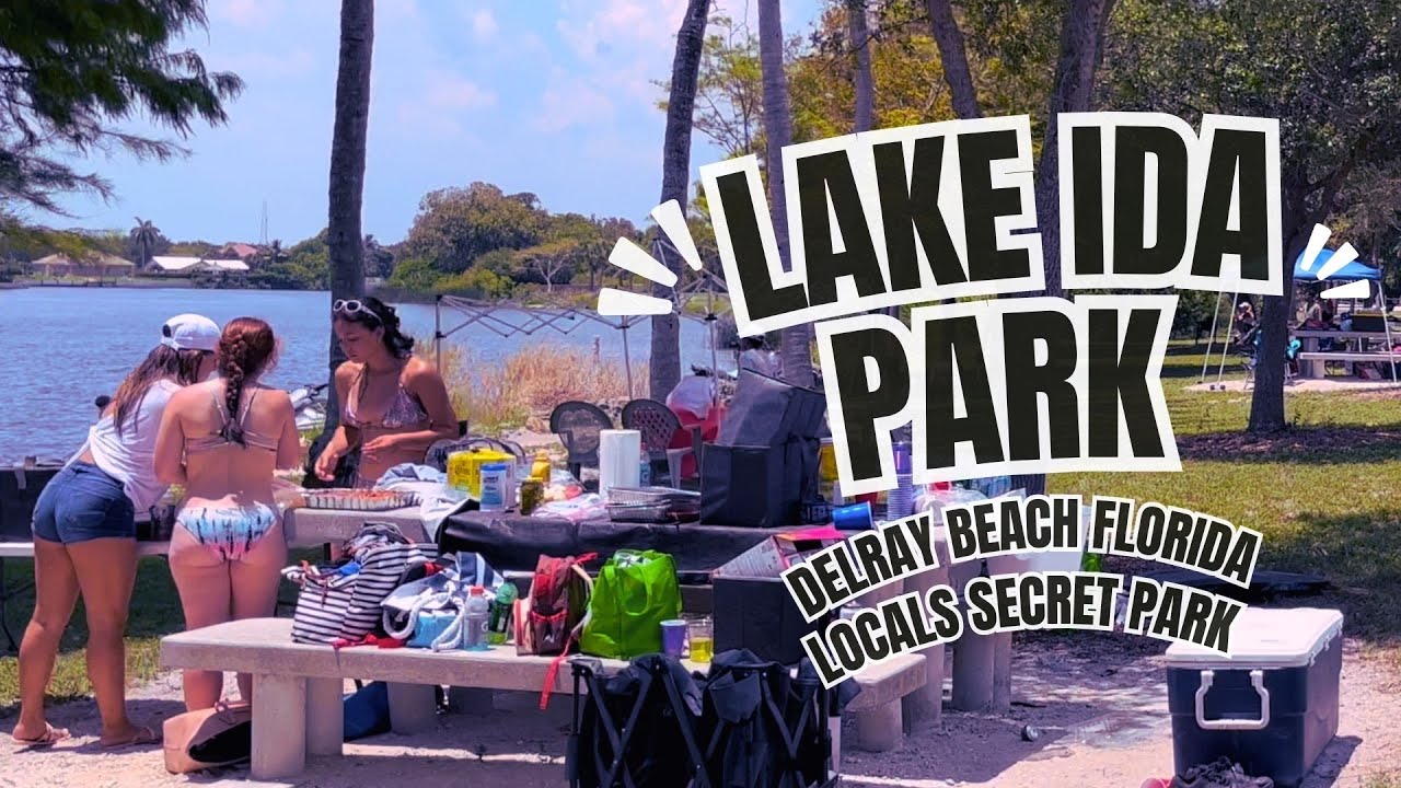 I visited Lake Ida Park in Delray Beach Florida during Memorial Day Weekend 2022