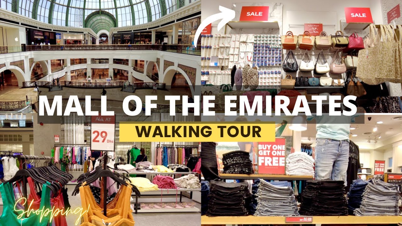 [4K] Dubai Shopping Mall of the Emirates!! DUBAI SUMMER SURPRISES! Walking Tour