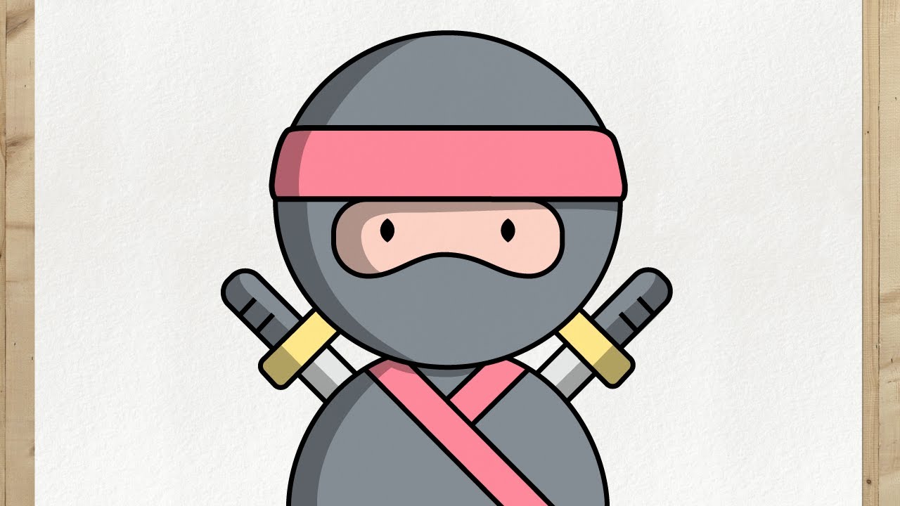 How to Draw NINJA 🥷 | Stealth Profession | Martial Arts Tutorial