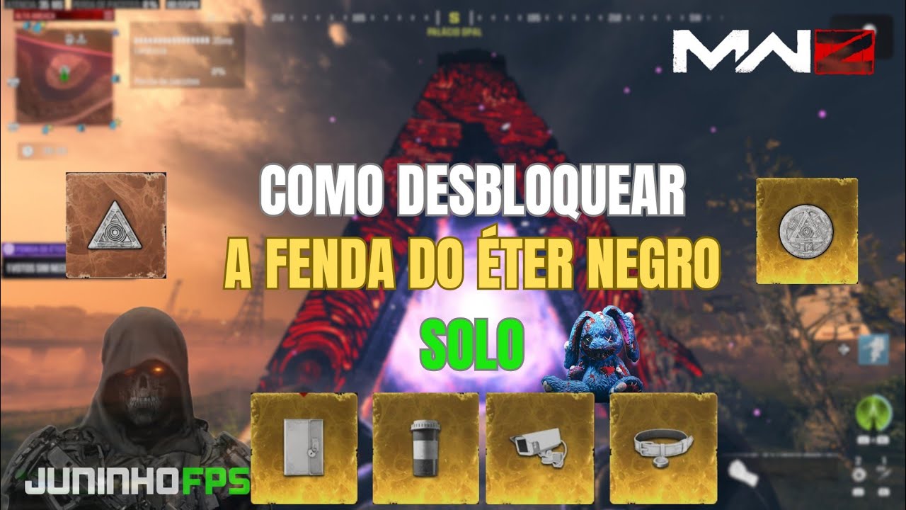 MW3 ZOMBIES (MWZ): Easter Egg Como DESBLOQUEAR a FENDA do ÉTER NEGRO
