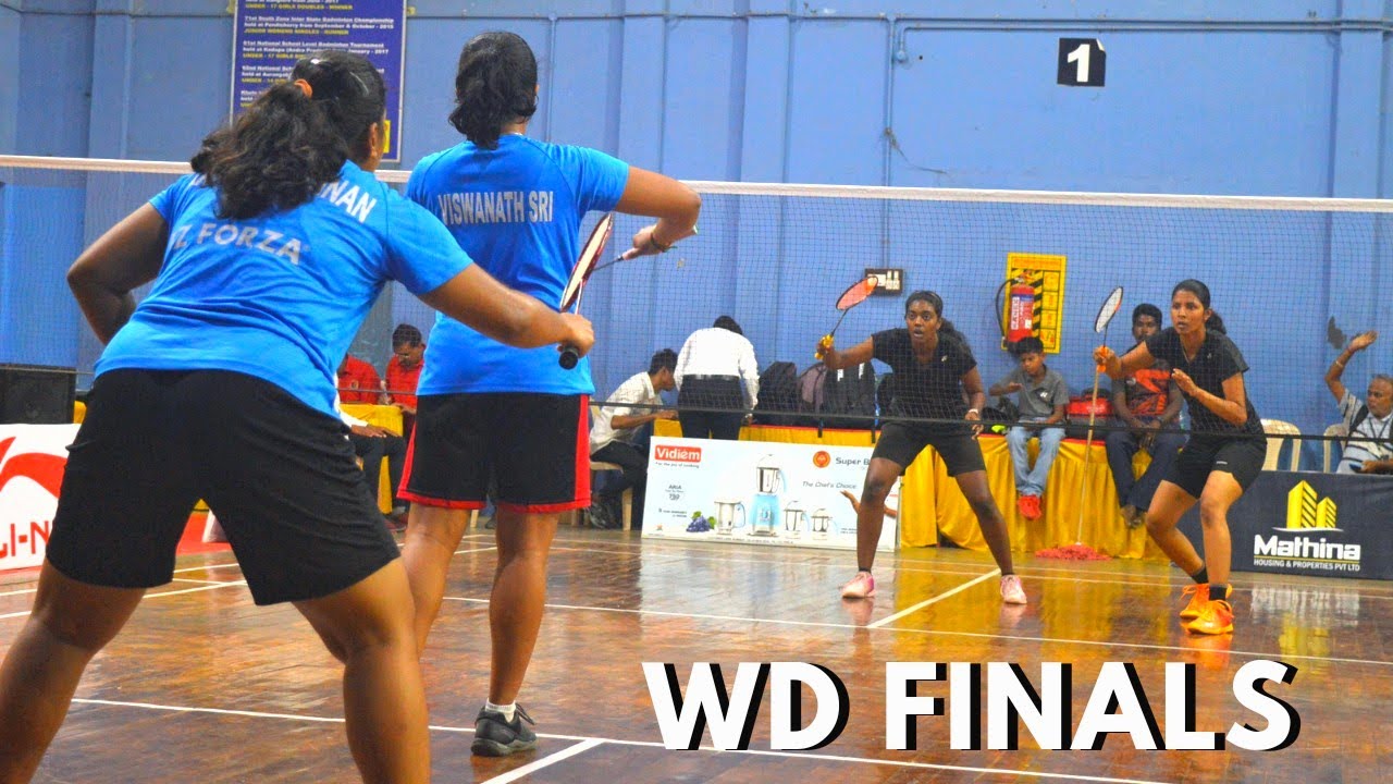 BADMINTON WOMEN'S DOUBLES 😍 | TAMILNADU STATE SENIOR BADMINTON CHAMPIONSHIP 2022 - MADURAI 🇮🇳